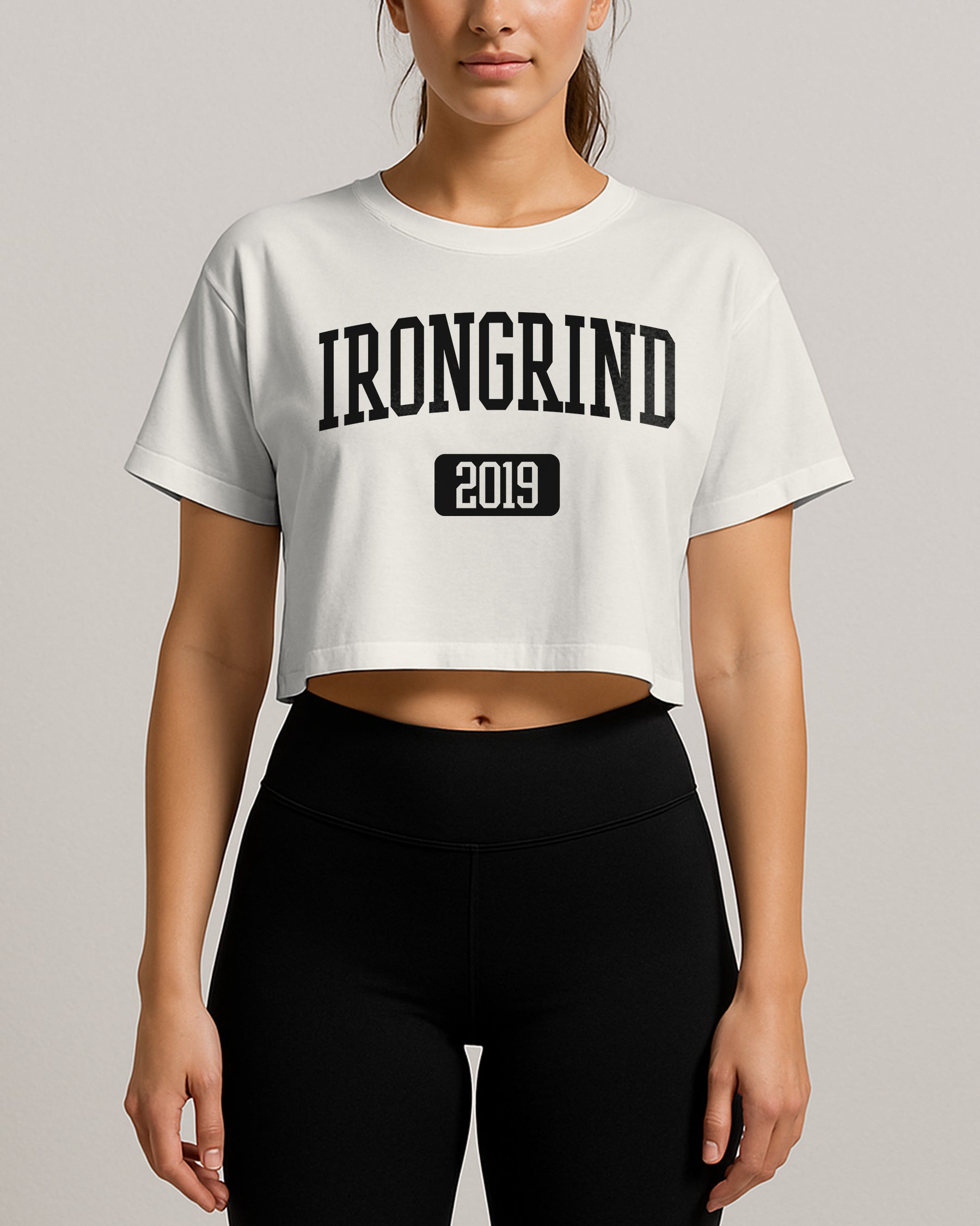'Ironplate' Crop Top